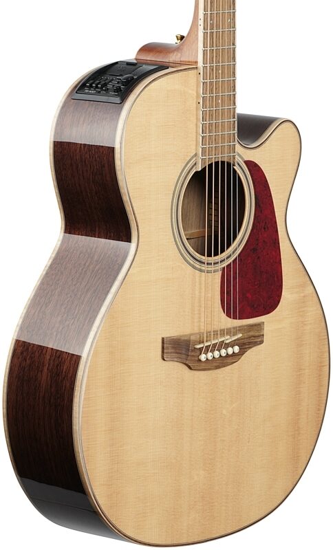 open zoom image for Takamine GN93CE Acoustic-Electric Guitar, Natural, Full Left Front