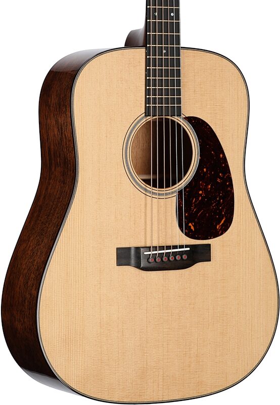open zoom image for Martin D-18 Modern Deluxe Dreadnought Acoustic Guitar (with Case), New, Full Left Front