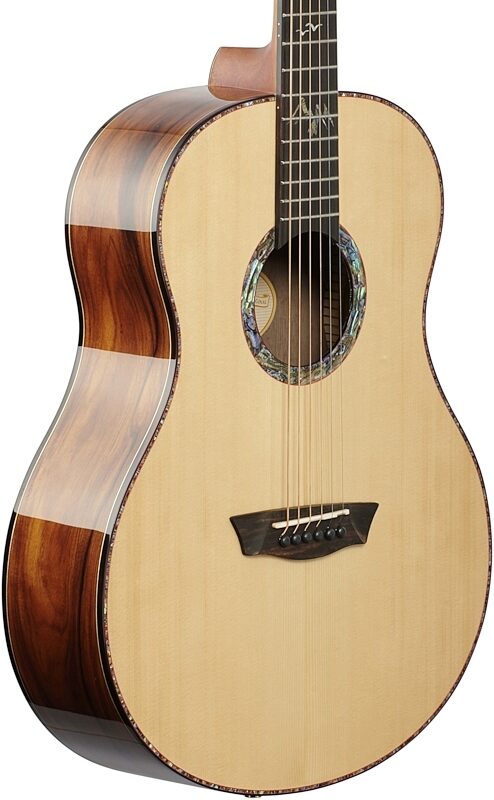 open zoom image for Washburn Bella Tono Elegante S24S Acoustic Guitar, Natural, Full Left Front