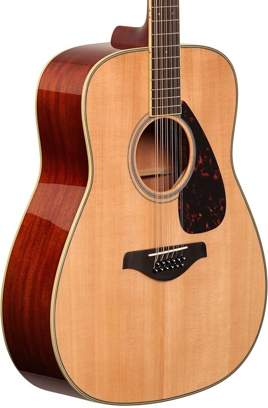 open zoom image for Yamaha FG82012 Folk Acoustic Guitar, 12-String, New, Full Left Front