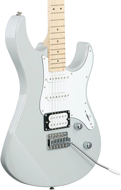 open zoom image for Yamaha PAC112VM Pacifica Electric Guitar, Gray, Open Box (Very Good), Full Left Front