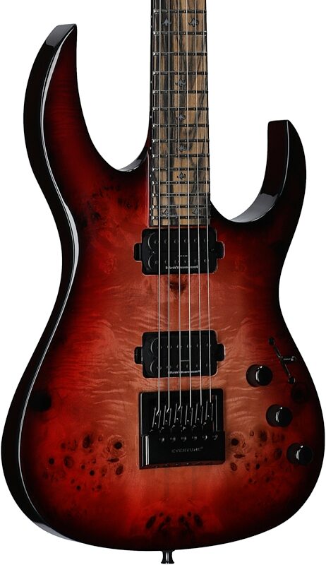 open zoom image for B.C. Rich Shredzilla Prophecy Archtop ET Electric Guitar, Lava, Full Left Front