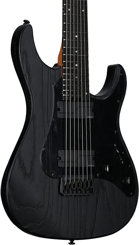 open zoom image for ESP LTD SN1007 Baritone Electric Guitar, Black Blast, Full Left Front