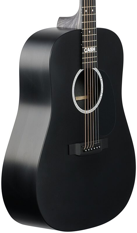 open zoom image for Martin DX Johnny Cash Acoustic-Electric Guitar, New, Full Left Front