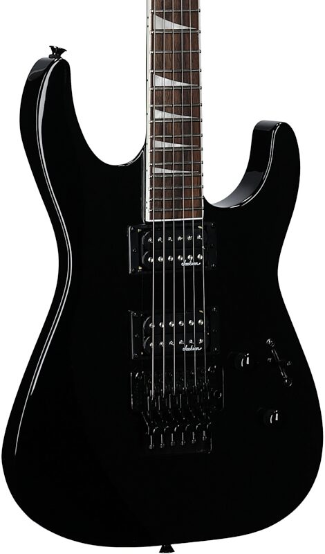 open zoom image for Jackson X Series Soloist SLX DX Electric Guitar, with Laurel Fingerboard, Gloss Black, Full Left Front