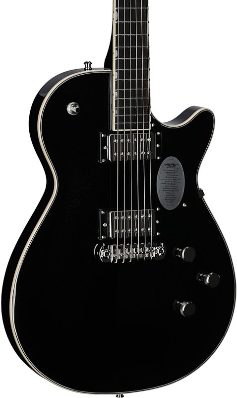 open zoom image for Gretsch Electromatic Premier Jet Electric Guitar, Onyx Storm, Full Left Front