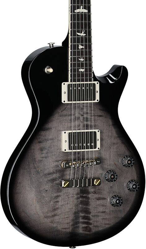 open zoom image for PRS Paul Reed Smith S2 McCarty 594 Singlecut Electric Guitar (with Gig Bag), Faded Gray Black Burst, Full Left Front