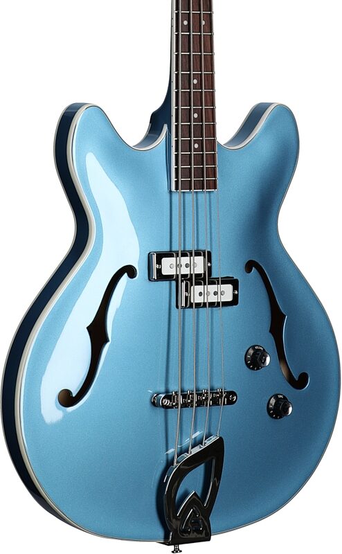 open zoom image for Guild Starfire I Electric Bass, Pelham Blue, Full Left Front