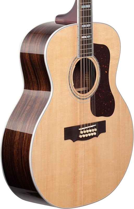 open zoom image for Guild F-512E Acoustic-Electric Guitar, 12-String (with Case), Natural, Full Left Front