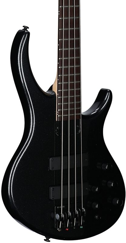open zoom image for Tobias Killer B IV Bass Guitar (with Gig Bag), Black Pearl, Full Left Front