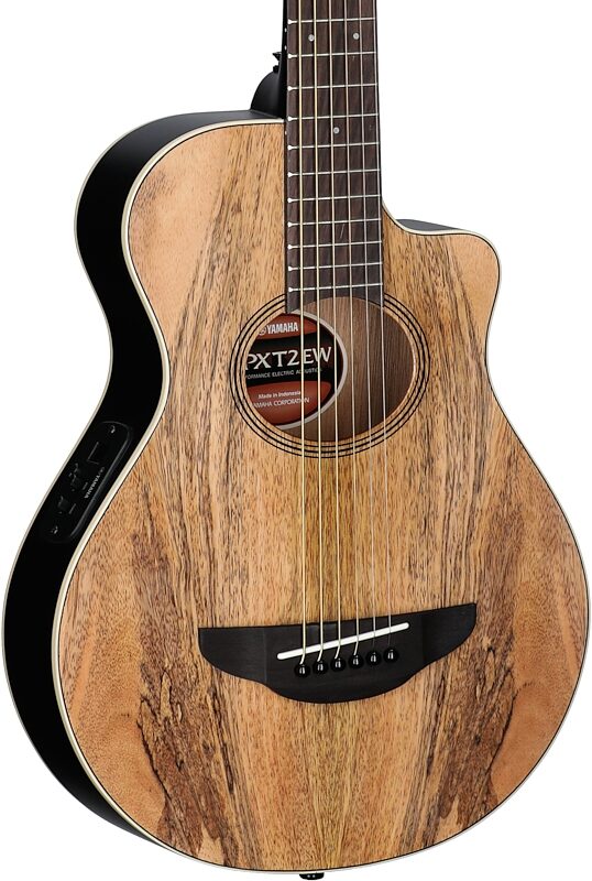 open zoom image for Yamaha APXT2 Acoustic-Electric Guitar (with Gig Bag), Natural, Full Left Front