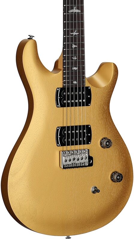 open zoom image for PRS Paul Reed Smith SE CE24-v2 Standard Electric Guitar, Metallic Gold, Full Left Front