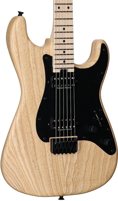 open zoom image for Charvel Pro-Mod So-Cal Style 1 HH HT Electric Guitar, Natural Ash, Open Box (Very Good), Full Left Front