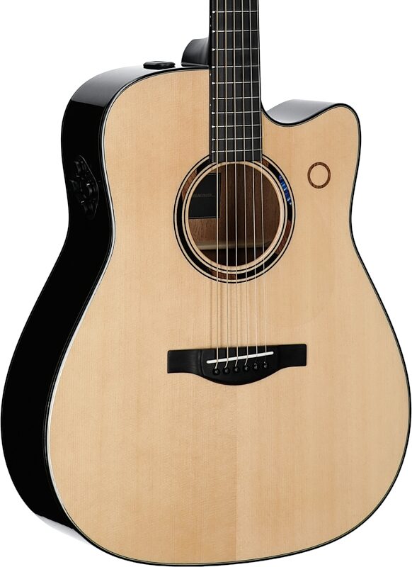 open zoom image for Yamaha TAG3 C TransAcoustic Dreadnought Acoustic-Electric Guitar (with Bag), Natural, Full Left Front