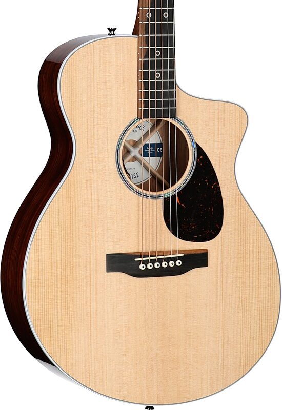 open zoom image for Martin SC-13E Modern Acoustic-Electric Guitar (with Soft Case), Natural, Full Left Front