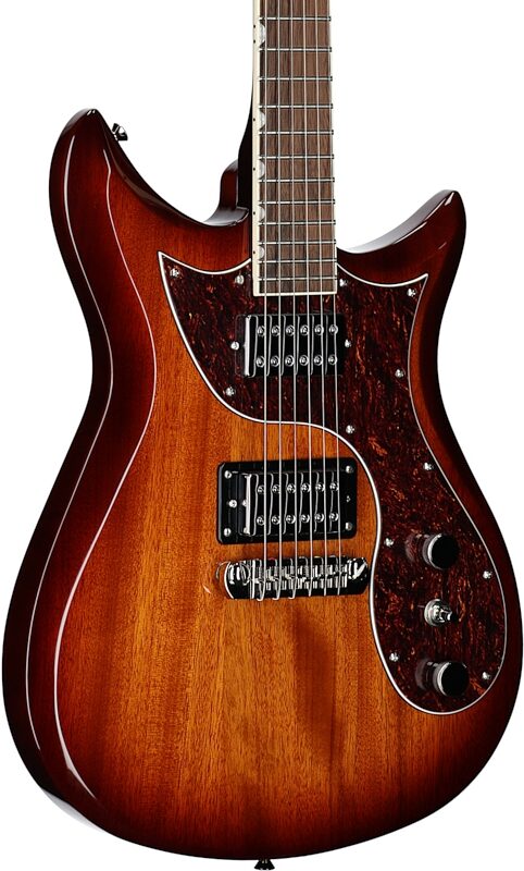 open zoom image for Gretsch Electromatic CVT Double-Cut Electric Guitar, Havana Burst, Full Left Front