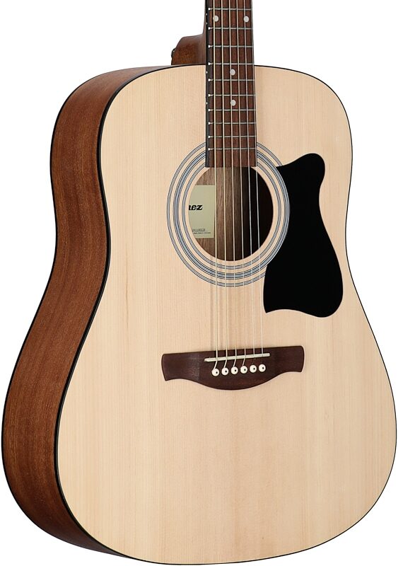 open zoom image for Ibanez IJV50 Jumpstart Acoustic Guitar Package, Open Pore Natural, Full Left Front