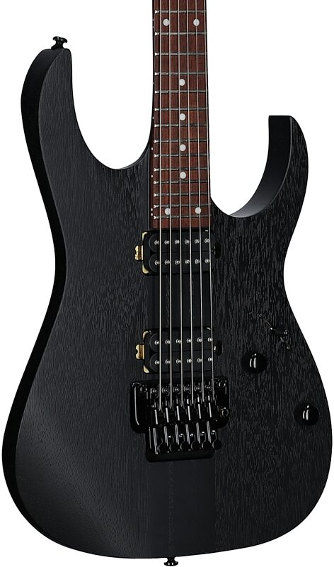 open zoom image for Ibanez RGRT420 Electric Guitar, Weathered Black, Full Left Front