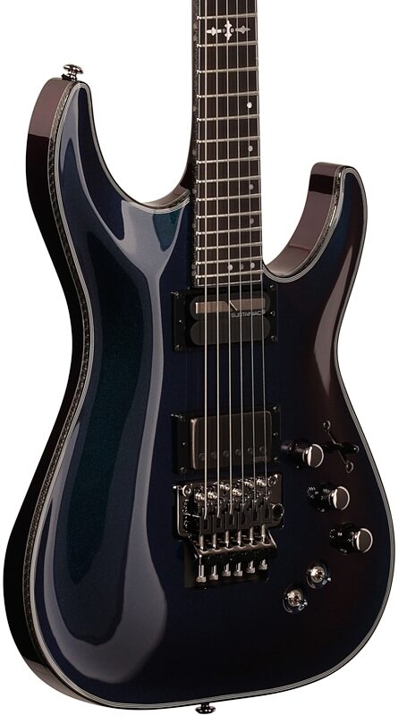 open zoom image for Schecter Hellraiser Hybrid C-1FRS Electric Guitar, Ultra Violet, Full Left Front
