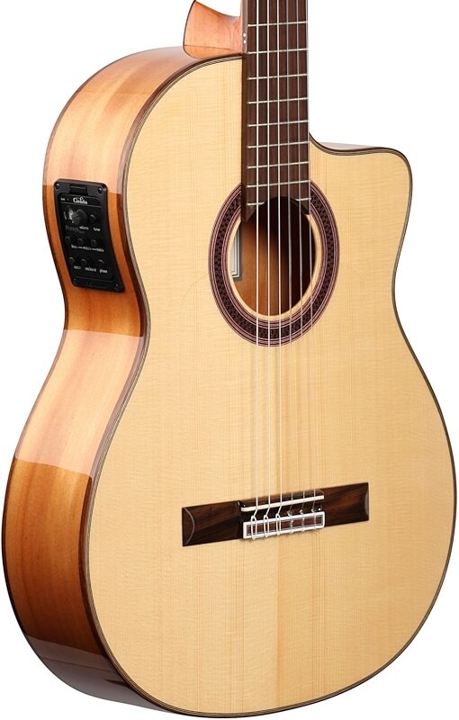 open zoom image for Cordoba GK Studio Flamenco Classical Acoustic-Electric Guitar, New, Full Left Front