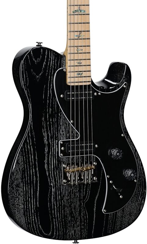 open zoom image for PRS Paul Reed Smith SE NF 53 Electric Guitar (with Gig Bag), Black Doghair, Full Left Front