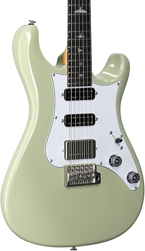 open zoom image for PRS Paul Reed Smith SE Studio Standard Electric Guitar (with Gig Bag), Sage Green, Full Left Front