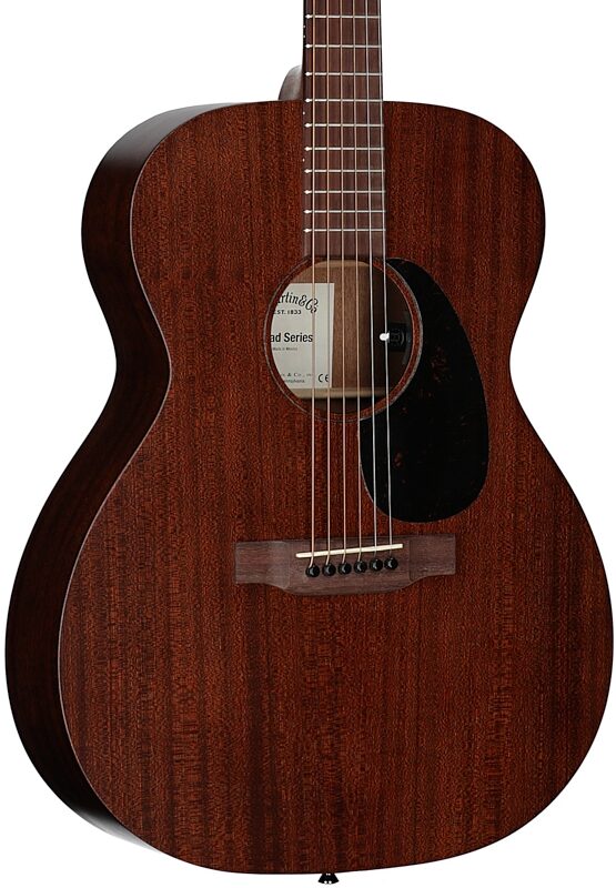 open zoom image for Martin 000-10E Retro Sapele Acoustic-Electric Guitar (with Soft Case), New, Full Left Front