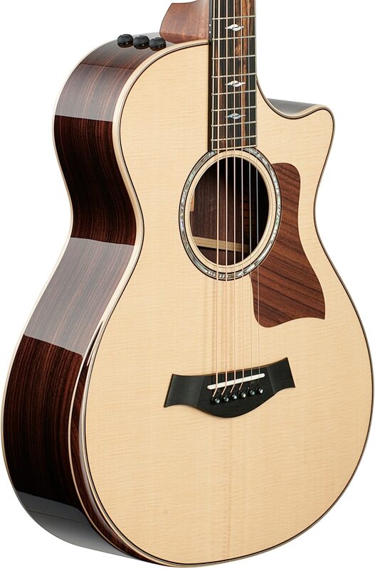 open zoom image for Taylor 812ceV Grand Concert 12 Fret Acoustic-Electric Guitar (with Case), New, Full Left Front