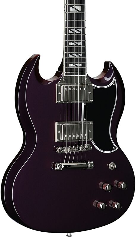 open zoom image for Epiphone Futura SG Custom Electric Guitar (with Gig Bag), Ember Shift, Open Box (Very Good), Full Left Front