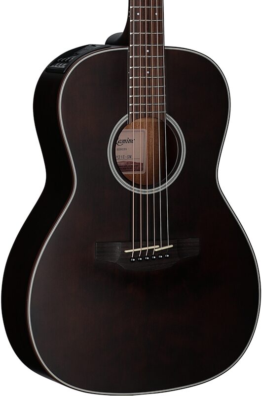 open zoom image for Takamine GY21E New Yorker Acoustic-Electric Guitar, Satin Molasses, Full Left Front