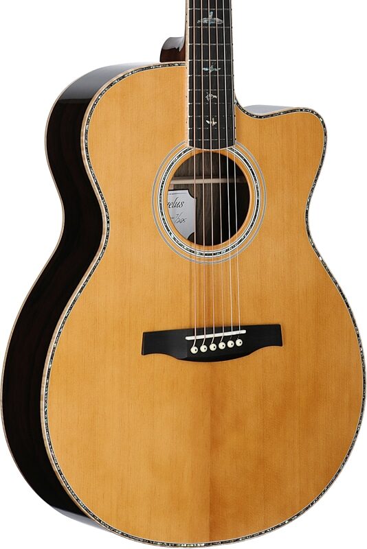 open zoom image for PRS Paul Reed Smith SE Angelus A60E Acoustic-Electric Guitar, Natural, Full Left Front