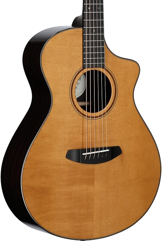 open zoom image for Breedlove Roots Series Concert Cutaway Acoustic-Electric Guitar (with Case), New, Full Left Front