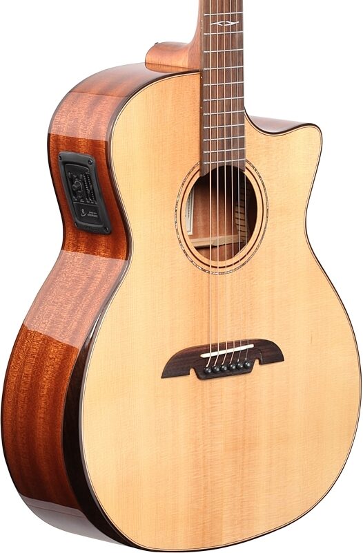 open zoom image for Alvarez AG60CEAR Grand Auditorium Cutaway Acoustic-Electric Guitar, New, Full Left Front