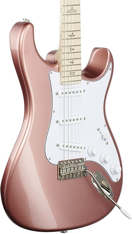 open zoom image for PRS Paul Reed Smith John Mayer Silver Sky Electric Guitar, Maple Fretboard (with Gig Bag), Midnight Rose, Open Box (Very Good), Full Left Front