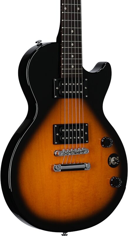 open zoom image for Epiphone Les Paul Special II Electric Guitar, Vintage Sunburst, Full Left Front