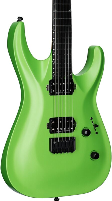 open zoom image for Jackson Pro Plus Soloist SLA2 HT Electric Guitar (with Gig Bag), Toxic Apple, Open Box (Very Good), Full Left Front
