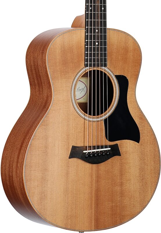 open zoom image for Taylor GS Mini V2 Sapele Acoustic Guitar, (with Gig Bag), Natural, Full Left Front