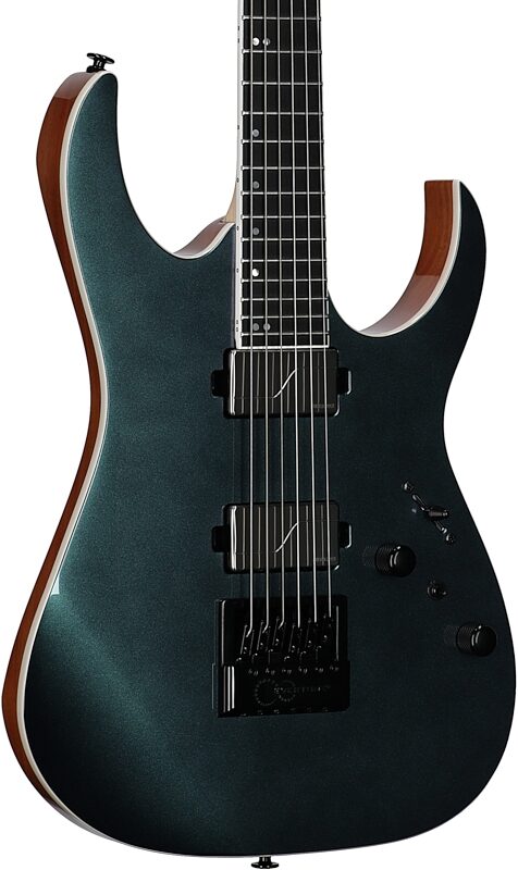 open zoom image for Ibanez RG5121RET Prestige Electric Guitar (with Case), Polar Lights, Full Left Front