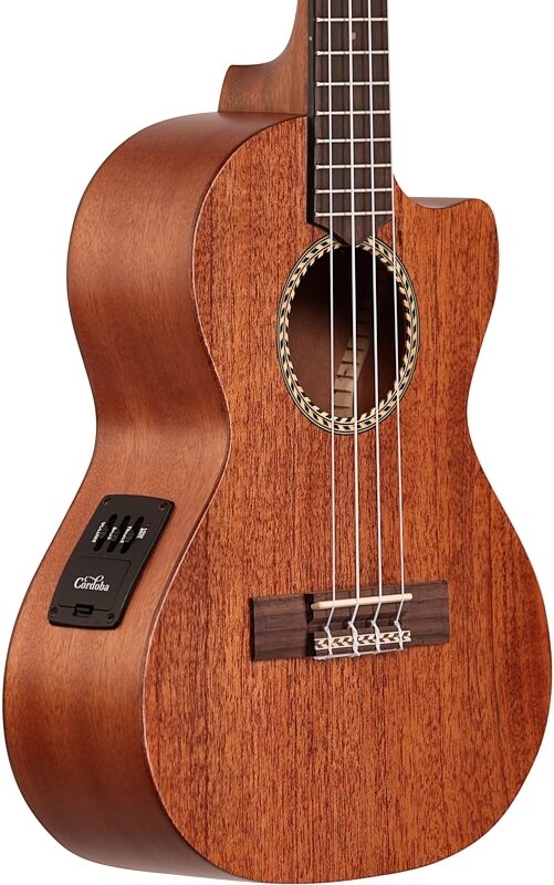 open zoom image for Cordoba 20TMCE Tenor Acoustic Electric Ukulele, New, Full Left Front