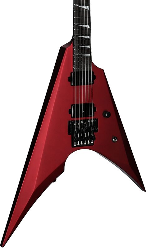 open zoom image for ESP LTD Arrow-1000 Electric Guitar, Candy Apple Red, Full Left Front