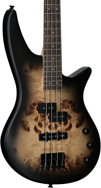 open zoom image for Jackson JS Series Spectra JS2P Electric Bass, Black Burst, Full Left Front