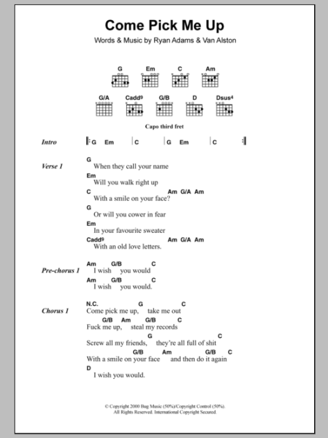 come-pick-me-up-guitar-chords-lyrics-zzounds