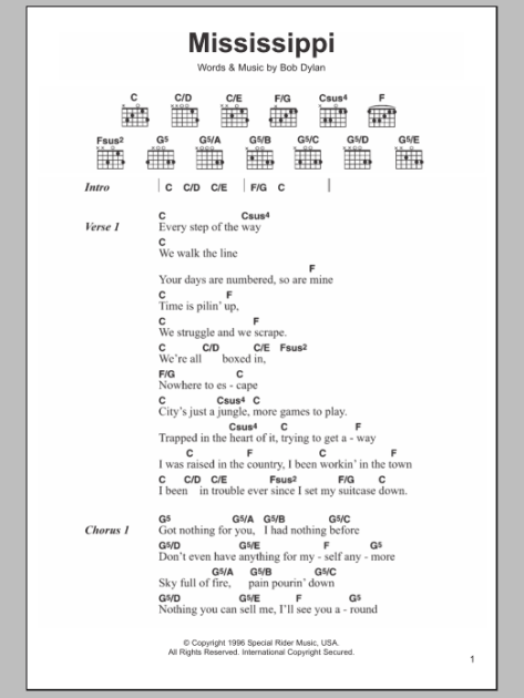 Mississippi Queen by Mountain  Lyrics with Guitar Chords - Uberchord App