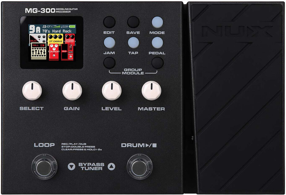 NUX MG-300 Guitar Multi-Effects Processor | zZounds