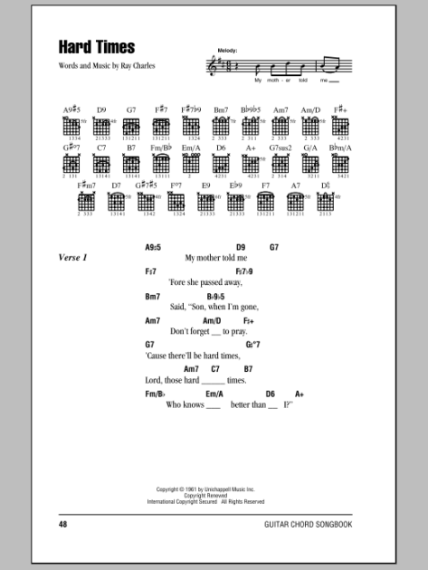 Forget About What I Said - Guitar Chords/Lyrics