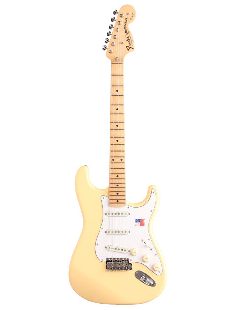 ご購入Fender USA Stratocaster Yngwie Malmsteen フェンダー ストラトキャスター イングヴェイ・マルムスティーン モデル Dimarzio 訳有り フェンダー