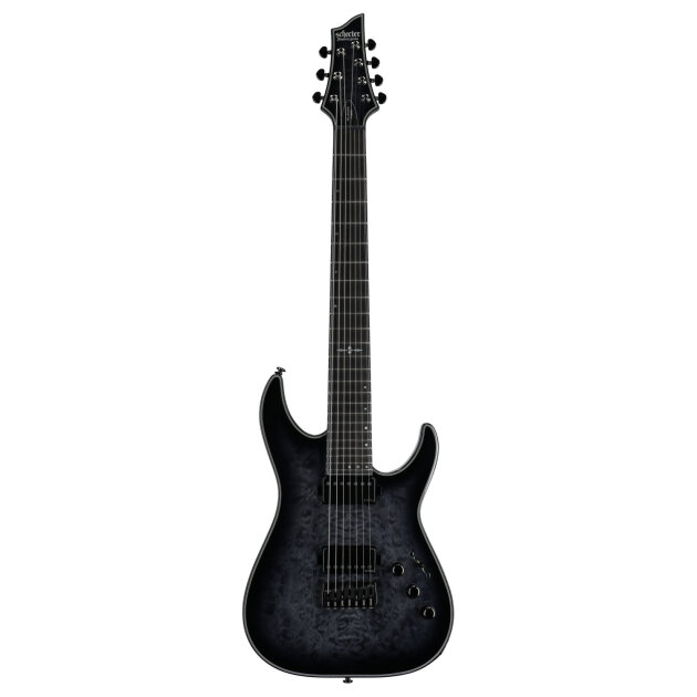 Schecter Hellraiser Hybrid C-7 Electric Guitar, 7-String
