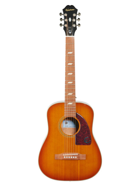 Epiphone Lil Tex Travel Acoustic-Electric Guitar (with Gig Bag)