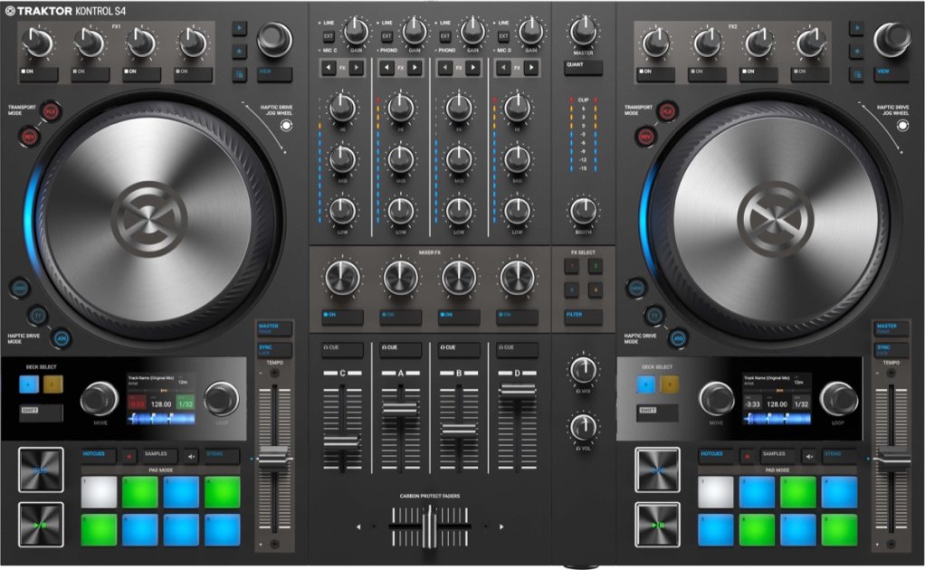 Native Instruments Traktor Kontrol S4 MK3 DJ Controller | zZounds