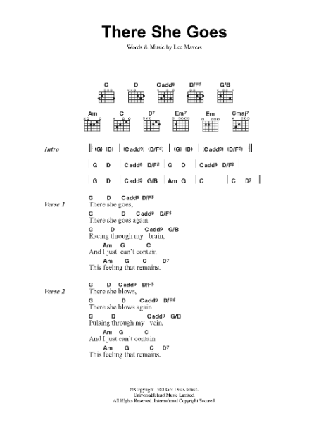 She's About A Mover - Guitar Chords/Lyrics